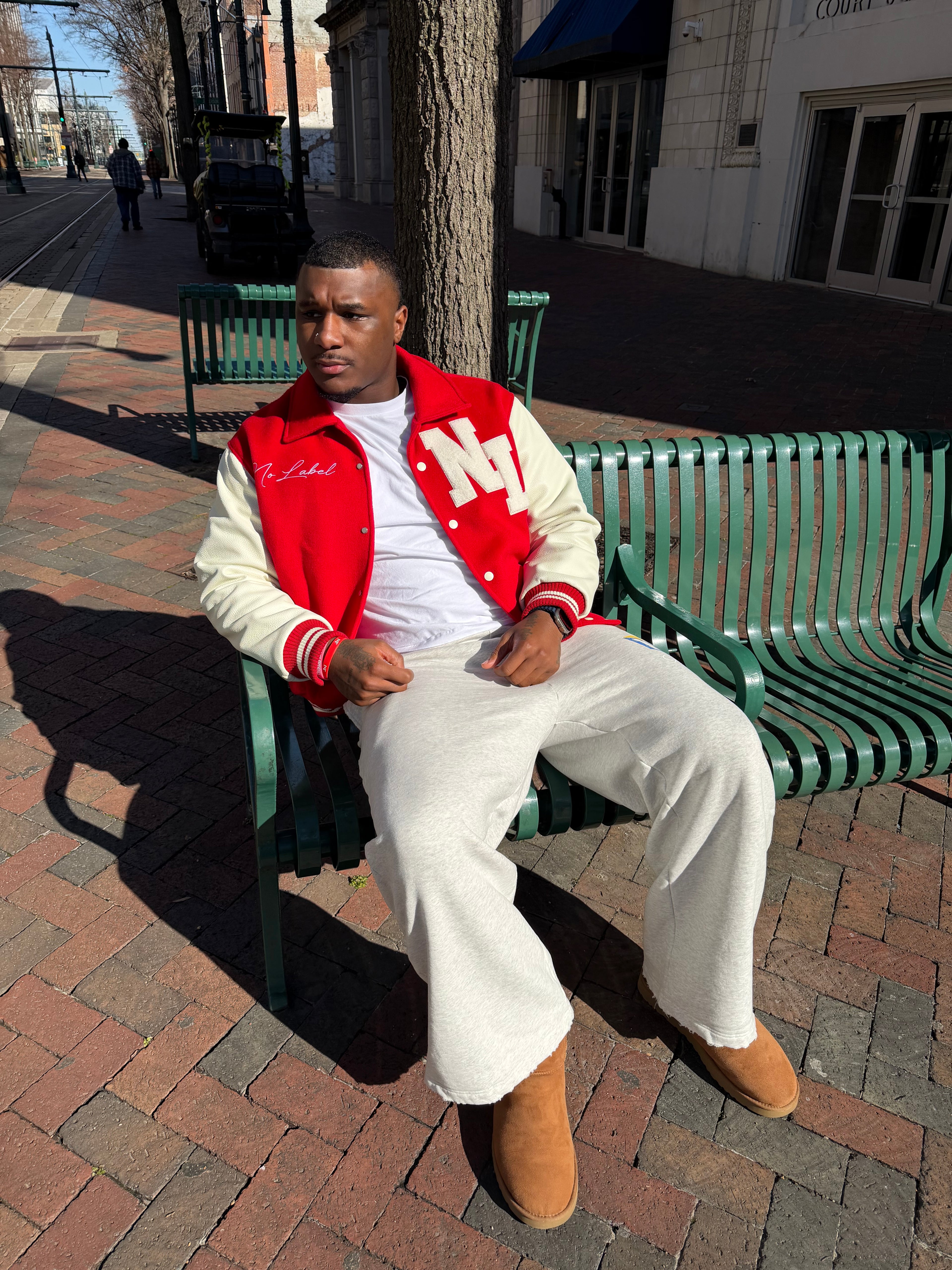 "LOVERS" VARSITY JACKET