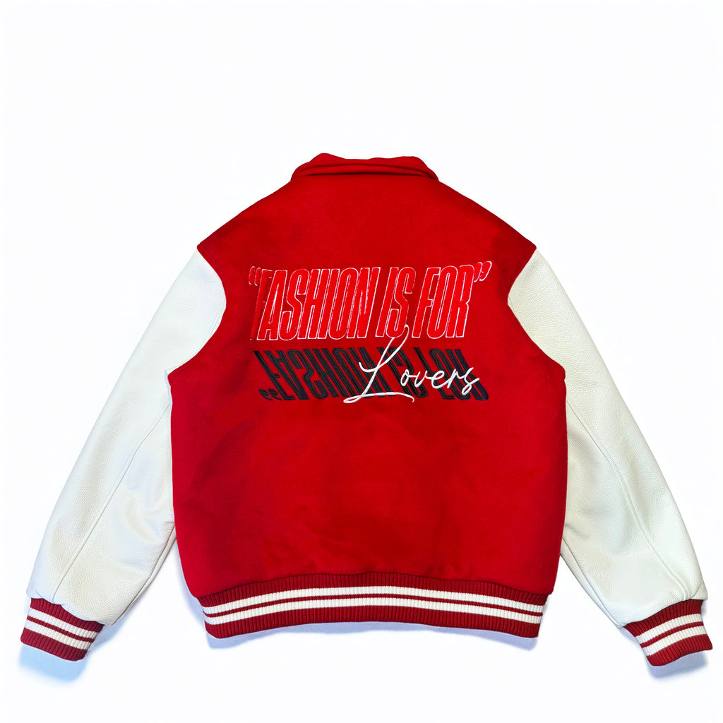"LOVERS" VARSITY JACKET