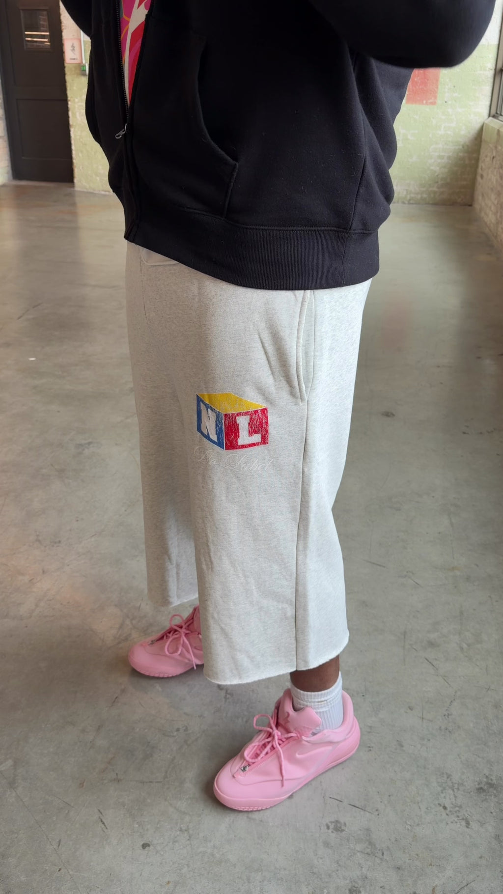 “FOUNDATIONS” 3/4 SHORTS